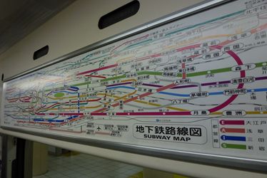 Mapa tokijského metra